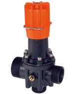 VALVOLA DI PRESSIONE CON BLOCCO POSIZIONE